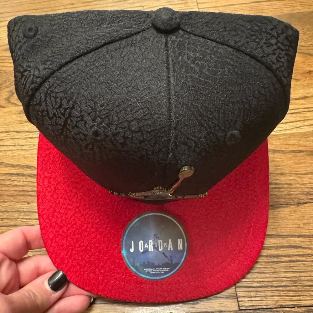 Jordan Jumpman Black & Red Youth Cap – New Without Tags